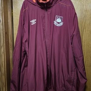 Umbro Maroon West Ham United Jacket
